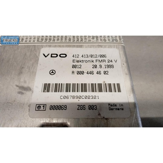 VARIOUS CONTROL UNITS  MERCEDES-BENZ truck Actros 1997>2003 used