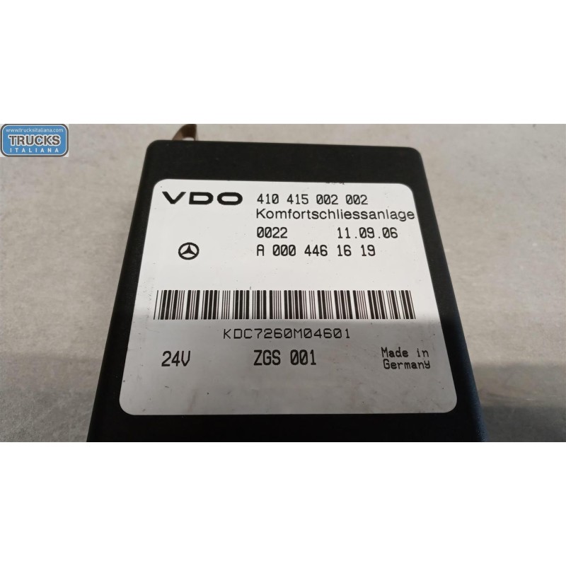 MERCEDES-BENZ truck CENTRALINE VARIE D MERCEDES-BENZ truck Actros 1997>2003 usato