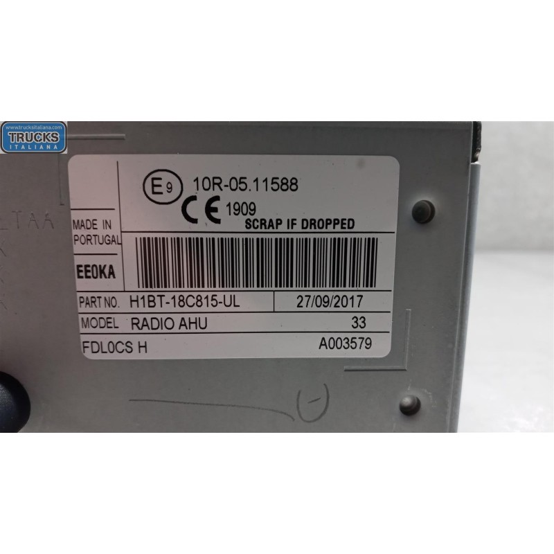 FORD CAR RADIO FORD Fiesta 2017> used