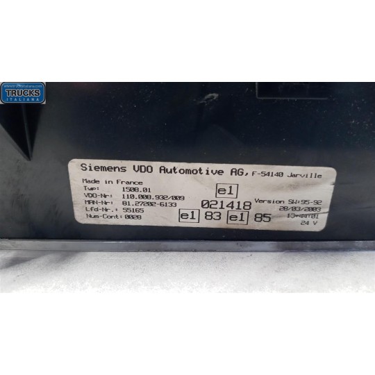 INSTRUMENT PANEL MAN TG-A 2000>2007 used