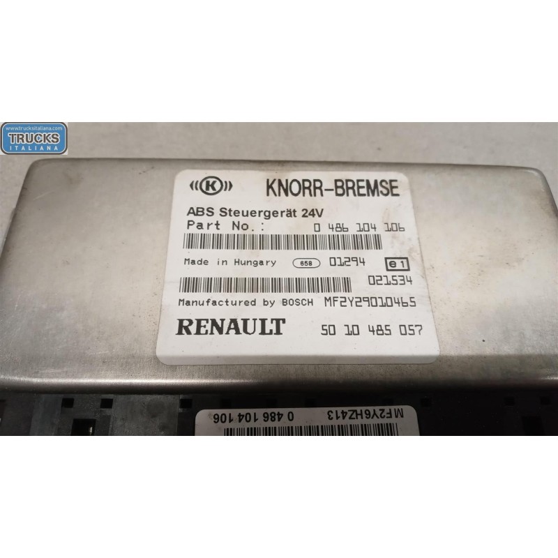 RENAULT truck ABS CONTROL UNIT RENAULT truck Premium 1996>2005 used
