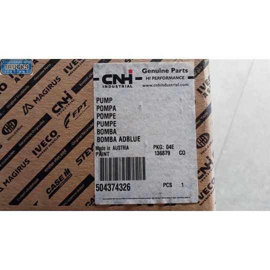 ADBLUE PUMP IVECO Stralis 2007>2013 new