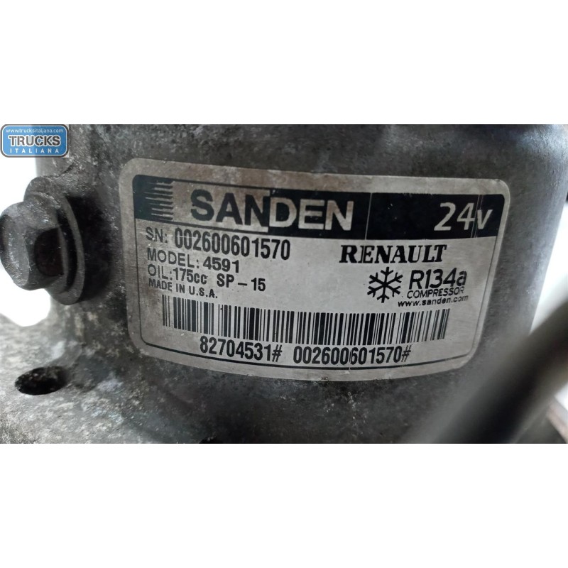 RENAULT truck COMPRESSORE ARIA CONDIZIONATA RENAULT truck T 2014> usato