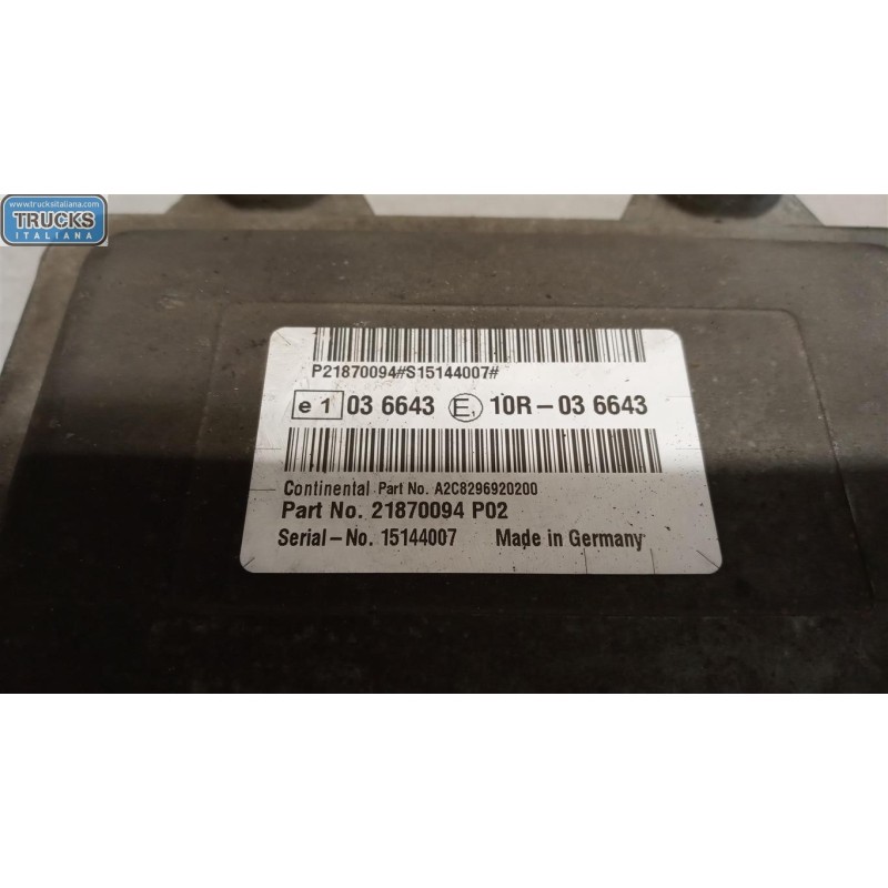 RENAULT truck ADBLUE VARIOUS CONTROL UNITS RENAULT truck T 2014> used