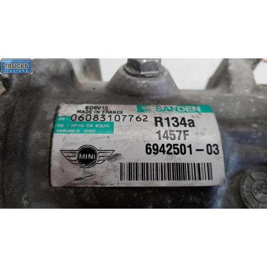 COMPRESSORE ARIA CONDIZIONATA MINI R56  2006>2011 usato