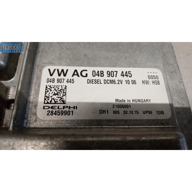 VOLKSWAGEN ENGINE UNIT VOLKSWAGEN Polo 2014>2017 used