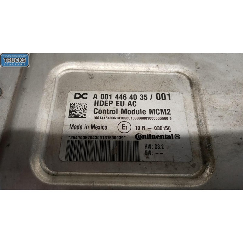 MERCEDES-BENZ truck CENTRALINA MOTORE MERCEDES-BENZ truck Actros euro 5 2008>2013 usato