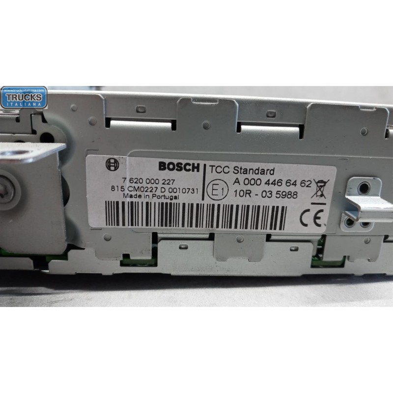 MERCEDES-BENZ truck CAR RADIO MERCEDES-BENZ truck Actros euro 5 2008>2013 used