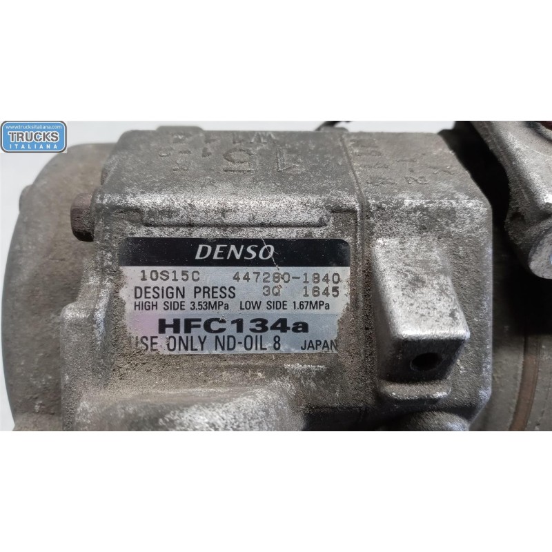 MERCEDES-BENZ truck COMPRESSORE ARIA CONDIZIONATA MERCEDES-BENZ truck Actros euro 5 2008>2013 usato
