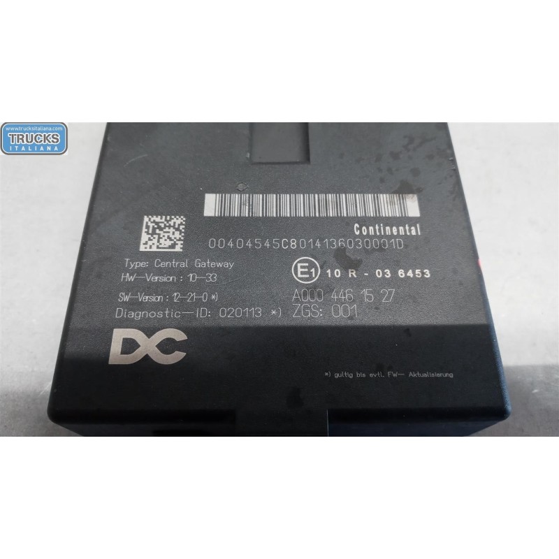 MERCEDES-BENZ truck CENTRALINE VARIE C MERCEDES-BENZ truck Actros euro 5 2008>2013 usato