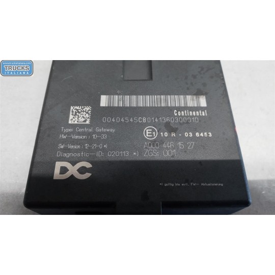 VARIOUS CONTROL UNIT C MERCEDES-BENZ truck Actros euro 5 2008>2013 used