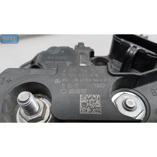 ALTERNATOR MERCEDES-BENZ truck Actros euro 5 2008>2013 used