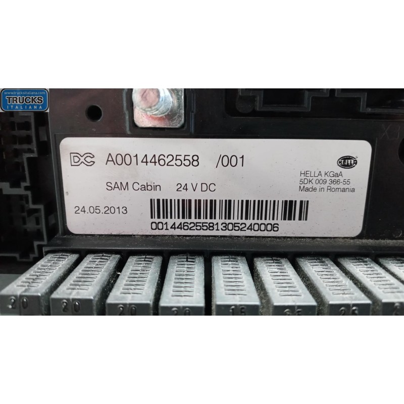 MERCEDES-BENZ truck FUSE BOX MERCEDES-BENZ truck Actros euro 5 2008>2013 used