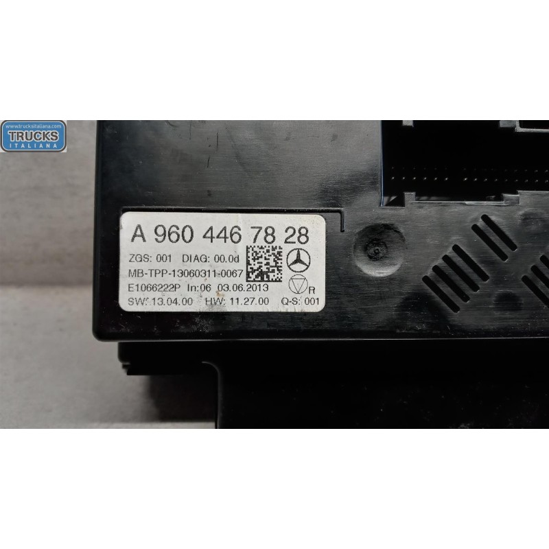 MERCEDES-BENZ truck AC CONTROL UNIT MERCEDES-BENZ truck Actros euro 5 2008>2013 used