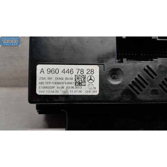 AC CONTROL UNIT MERCEDES-BENZ truck Actros euro 5 2008>2013 used