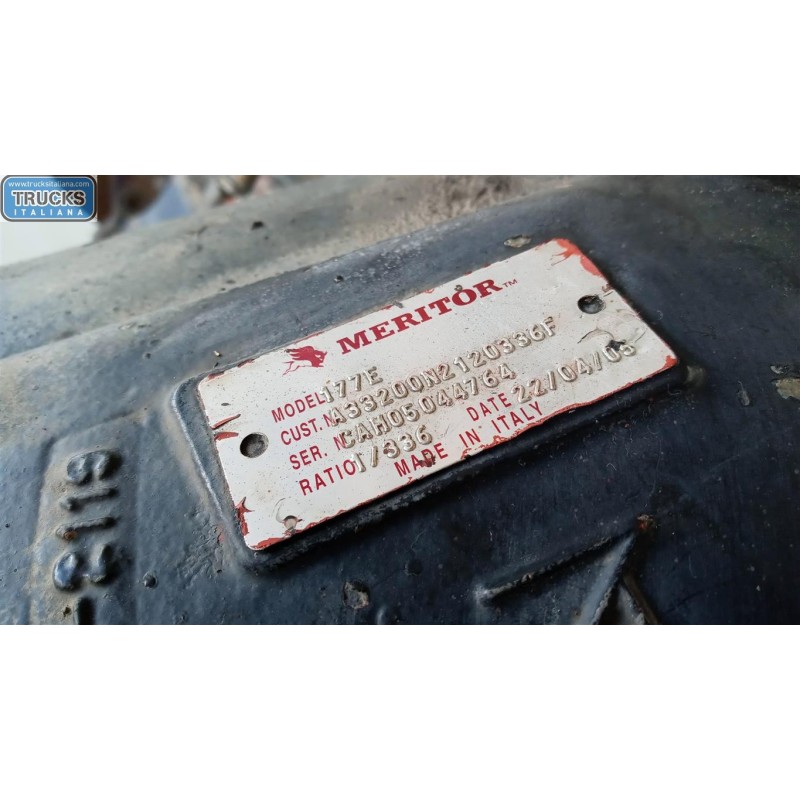 IVECO REAR DIFFERENTIAL 
 IVECO Stralis 2003>2007 used