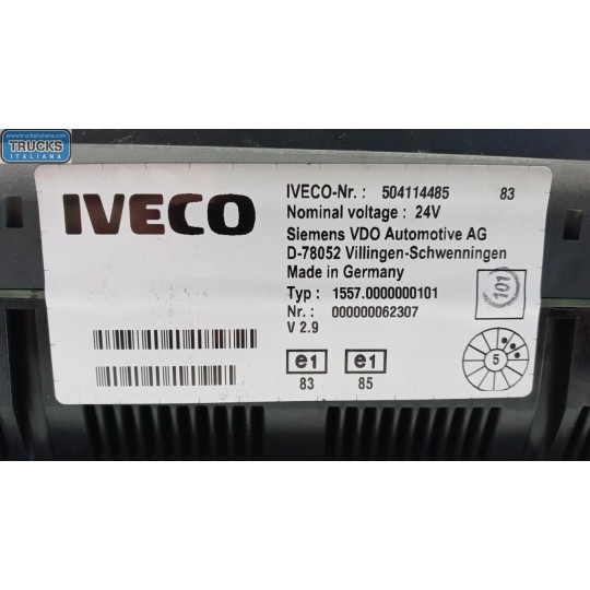 INSTRUMENT PANEL IVECO Stralis 2003>2007 used