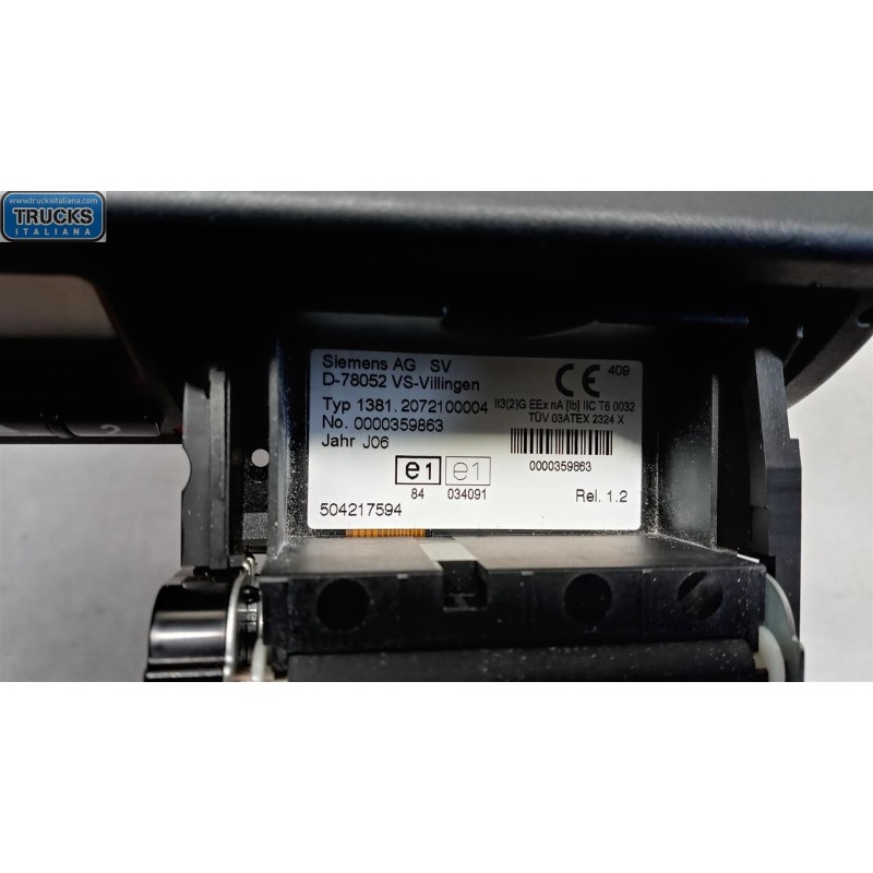 IVECO TACHIGRAFO IVECO Stralis 2003>2007 usato