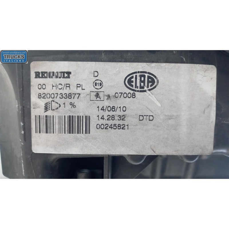 DACIA RIGHT HEADLIGHT DACIA Sandero 2008>2012 used