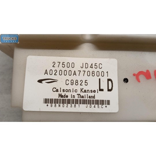 AC CONTROL UNIT NISSAN Qashqai 2007>2010 used