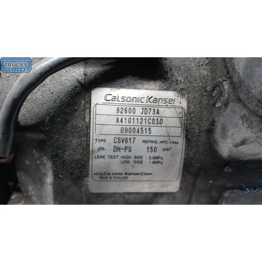 COMPRESSORE ARIA CONDIZIONATA NISSAN Qashqai 2007>2010 usato
