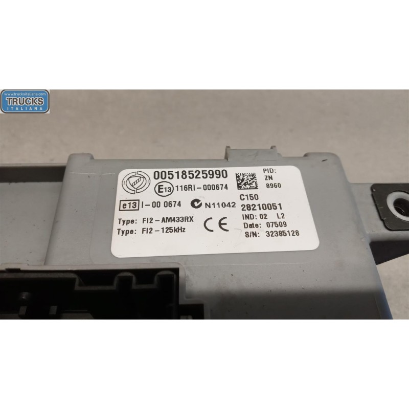 FIAT CENTRALINA MOTORE FIAT F.500 2007>2015 usato
