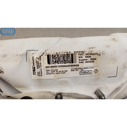 AIR BAG LATERALE DESTRO FIAT F.500 2007>2015 usato