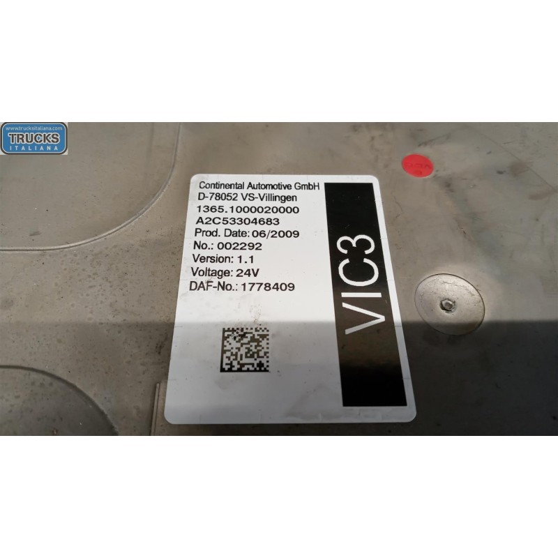 DAF VARIOUS CONTROL UNITS B  DAF XF105 used