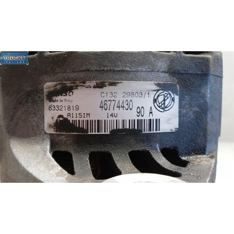 FIAT ALTERNATOR FIAT Doblo' 2000>2005 used