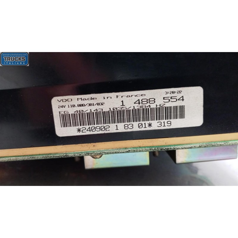 SCANIA QUADRO STRUMENTI SCANIA 124 usato