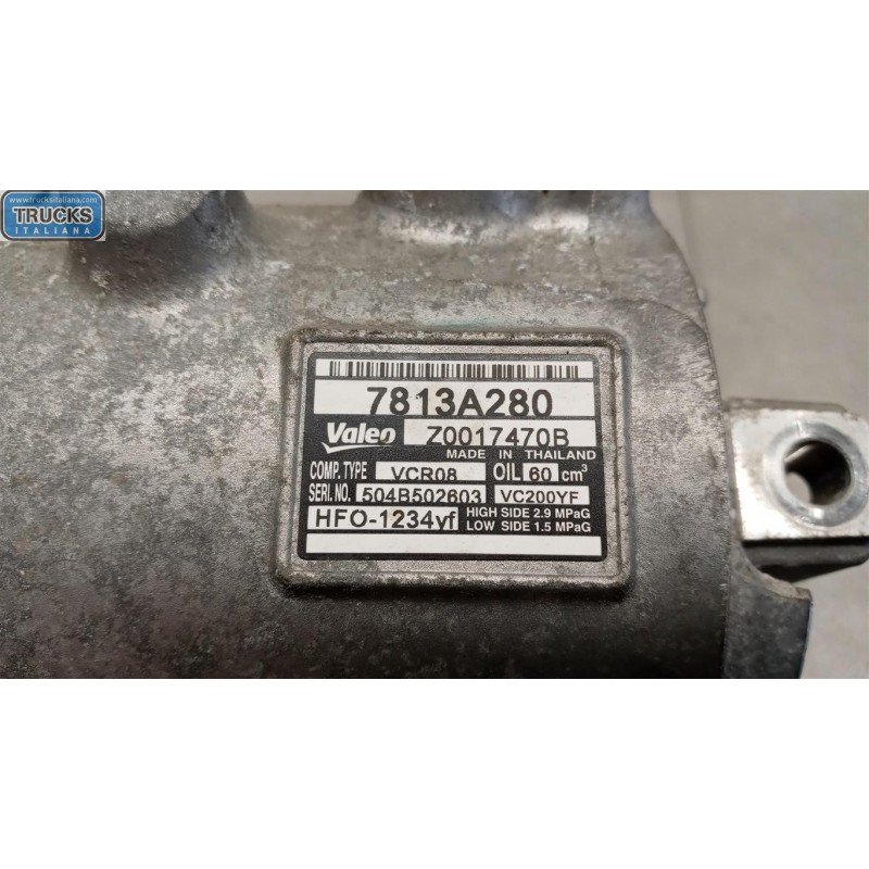 MITSUBISHI AIR CONDITIONER COMPRESSOR MITSUBISHI Space Star 2013>2016 used