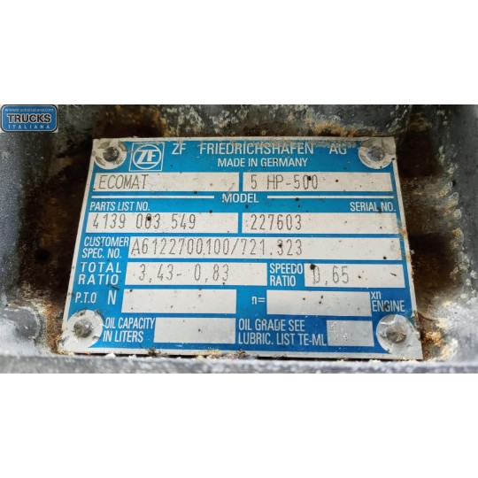 CAMBIO AUTOMATICO MERCEDES BUS O405 BUS usato