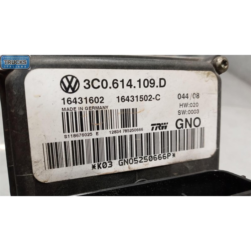 VOLKSWAGEN ABS SYSTEM VOLKSWAGEN Passat 2005>2010 used