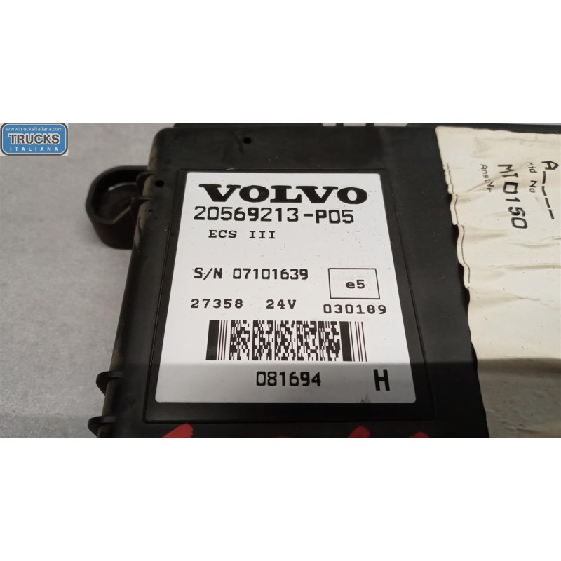 VOLVO truck VARIOUS CONTROL UNITS  VOLVO truck FM 9 used