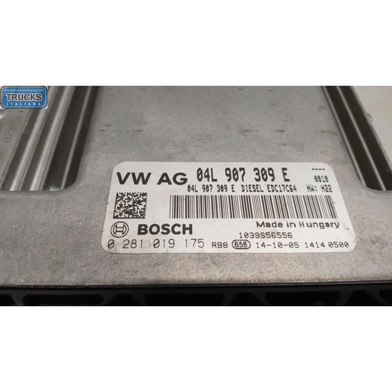 VOLKSWAGEN ENGINE UNIT VOLKSWAGEN Golf 7 2012>2016 used