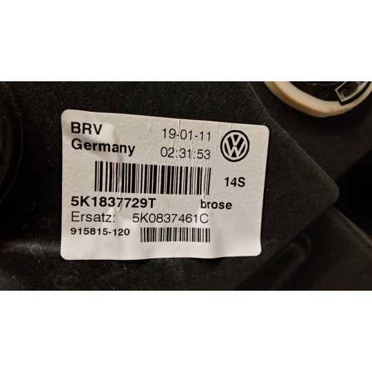 ALZA VETRI ANTERIORI SINISTRO VOLKSWAGEN Golf 6 2008>2012 usato