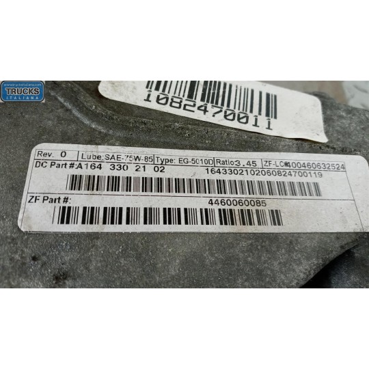 FRONT DIFFERENTIAL  MERCEDES-BENZ Classe M (W164) 2005>2011 used