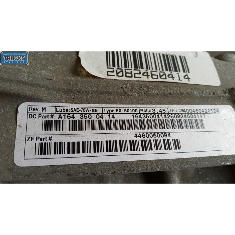 MERCEDES-BENZ GRUPPO DIFFERENZIALE POSTERIORE MERCEDES-BENZ Classe M (W164) 2005>2011 usato