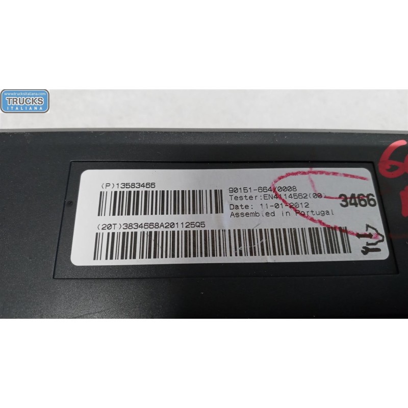 OPEL CENTRALINE VARIE OPEL Meriva B 2010>2014 usato