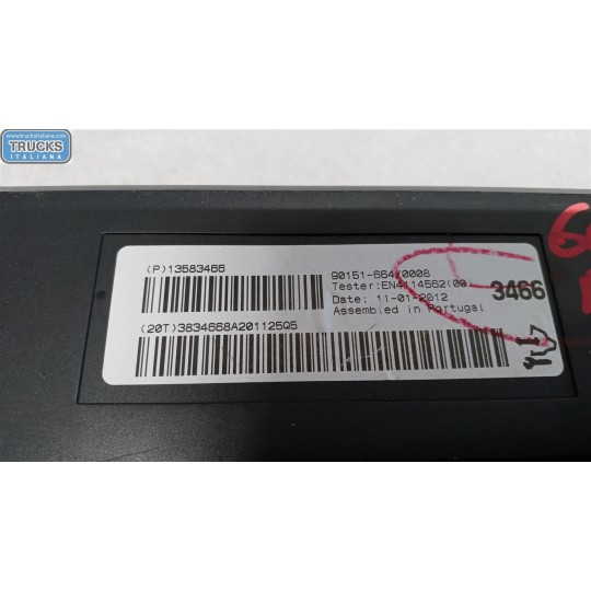 VARIOUS CONTROL UNITS  OPEL Meriva B 2010>2014 used