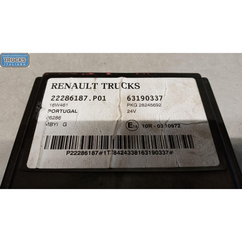 RENAULT truck VARIOUS CONTROL UNITS A  RENAULT truck T 2014> used