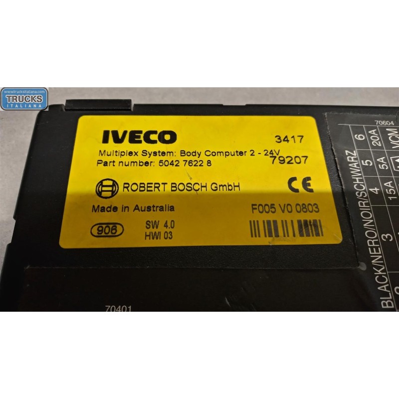 IVECO VARIOUS CONTROL UNIT C IVECO Stralis 2007>2013 used