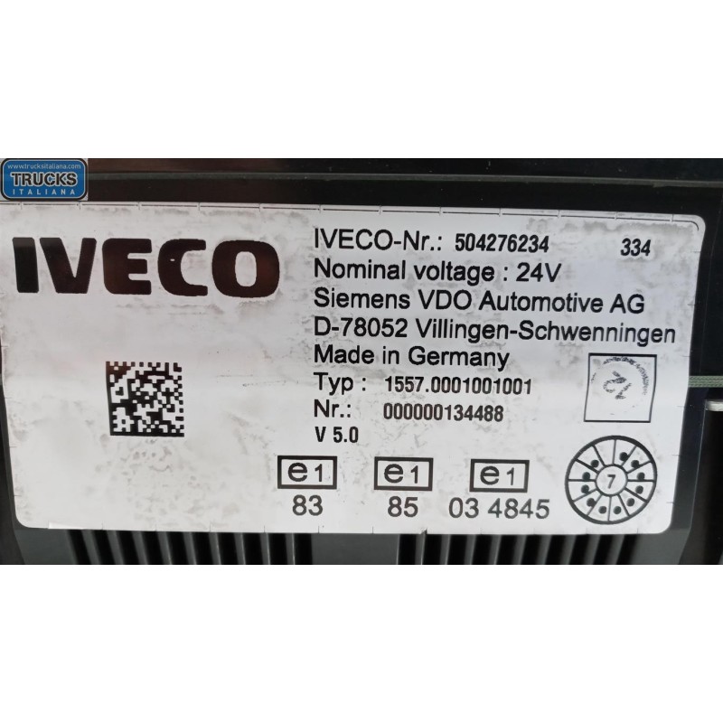 IVECO INSTRUMENT PANEL IVECO Stralis 2007>2013 used