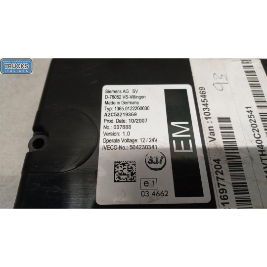 VARIOUS CONTROL UNITS B  IVECO Stralis 2007>2013 used