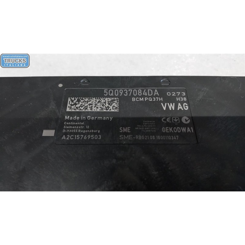 VOLKSWAGEN van ENGINE UNIT VOLKSWAGEN van Crafter 2017> used