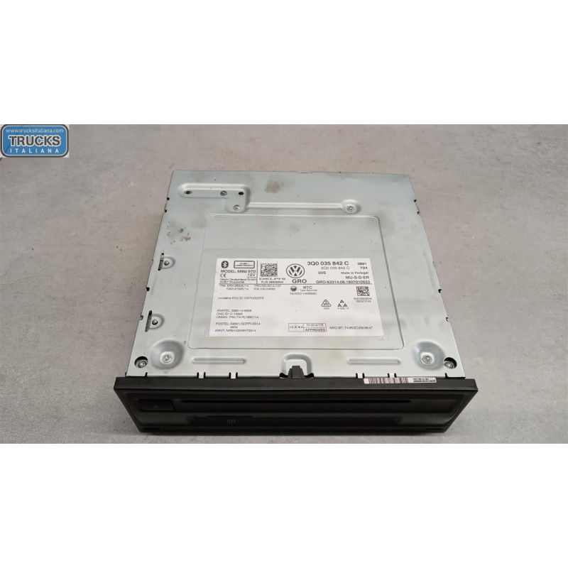 VOLKSWAGEN van CD CHANGER  VOLKSWAGEN van Crafter 2017> used