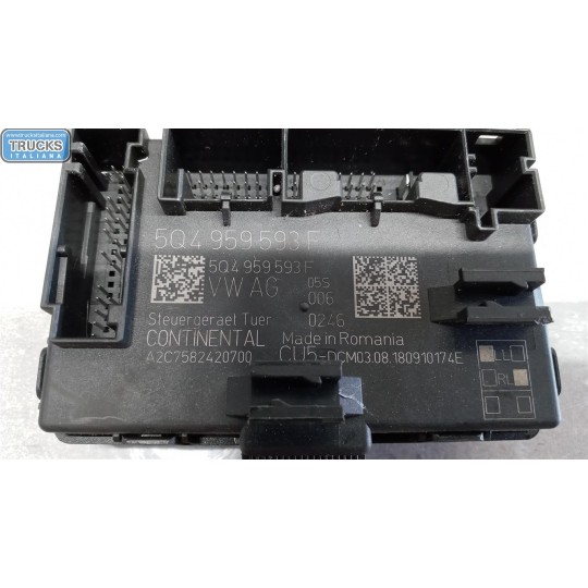 VARIOUS CONTROL UNITS A  VOLKSWAGEN van Crafter 2017> used