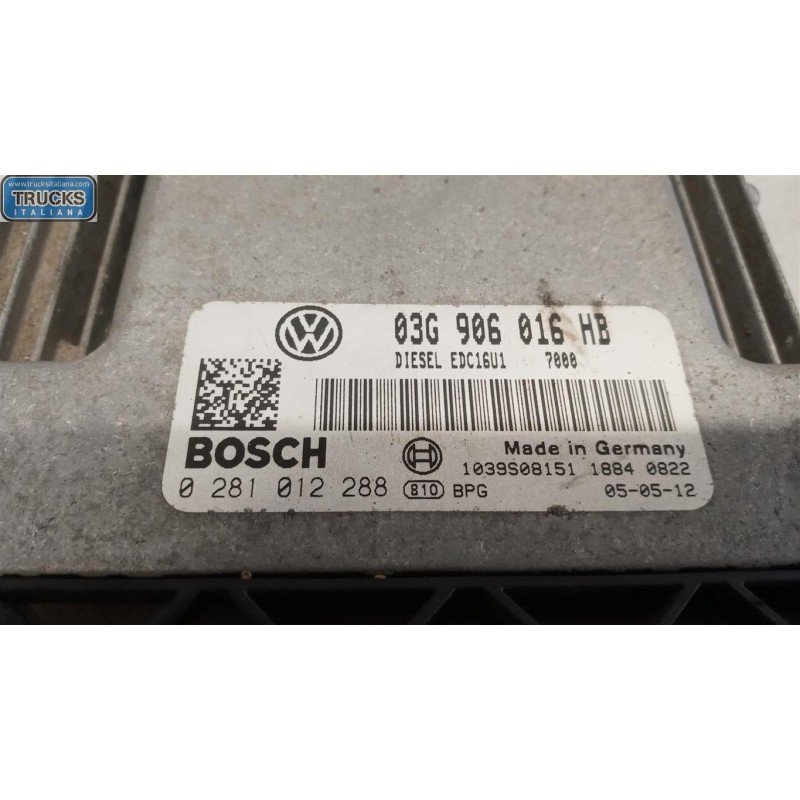 SEAT CENTRALINA MOTORE SEAT Altea 2004>2009 usato