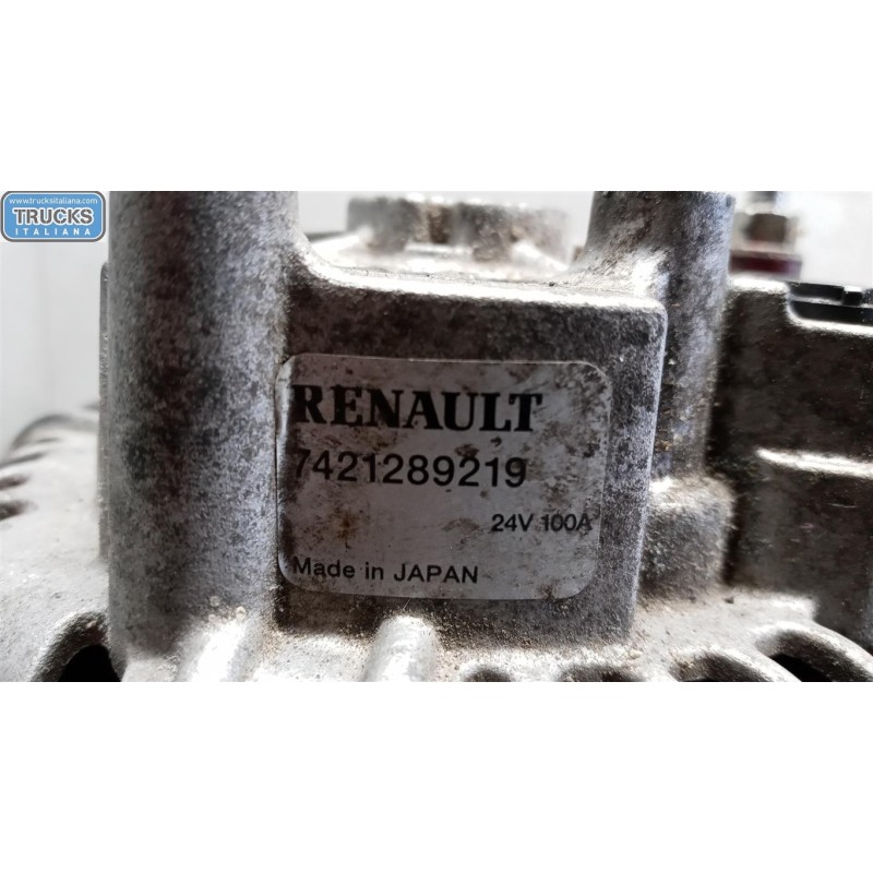 RENAULT truck ALTERNATOR RENAULT truck Midlum used