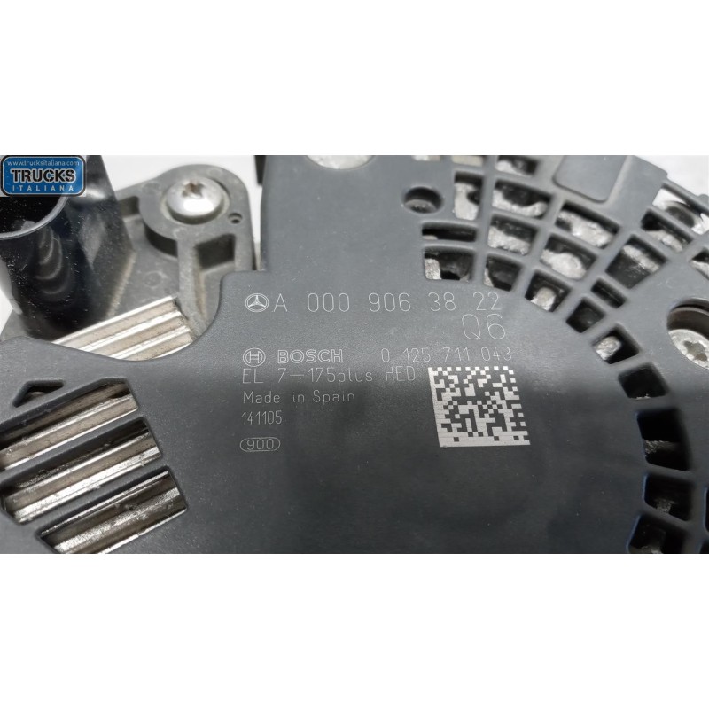 MERCEDES-BENZ ALTERNATORE MERCEDES-BENZ Classe A (W176) 2012>2014 usato